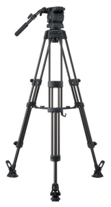 Libec RS-250RM Professional 2-Stage Aluminum Tripod System w/ Mid Level Spreader