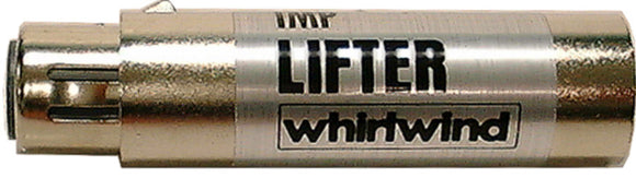 Whirlwind Inline XLR Barrel Ground Lifter