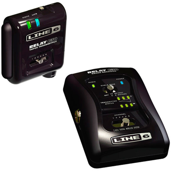 Line 6 Relay G30 6-CH 24 GHz Digital Guitar Wireless System w/Stompbox Receiver