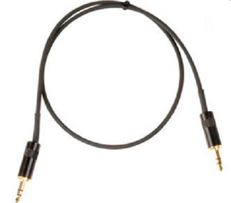 TecNec Lo-Pro Low Profile Star Quad 3.5mm Stereo Male to Female Patch Cable 18 Inches