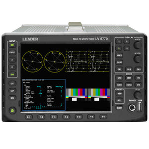 Leader Multi-Monitor Base Unit Supports 2 x 3G/HD/SD-SDI includes LV5770-OP09