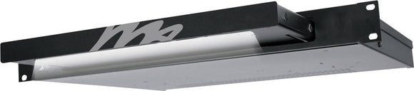 Dimmable Rackmount Light Black Brushed Anodized With Dimmable Logo