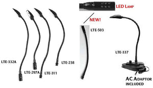 Hosa LTE-503XLR4 Console Lamp with 4 pin right Angle XLR