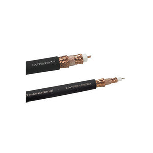 Gepco LVT61859 20 AWG Thin profile RG59 Flexible Triax cable per Foot