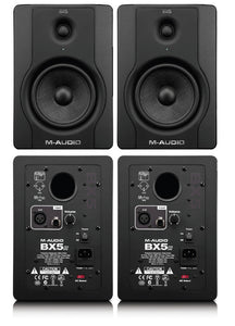 M-Audio BX5 D2 70-Watt Bi-Amplified Studio Monitors (Pair)