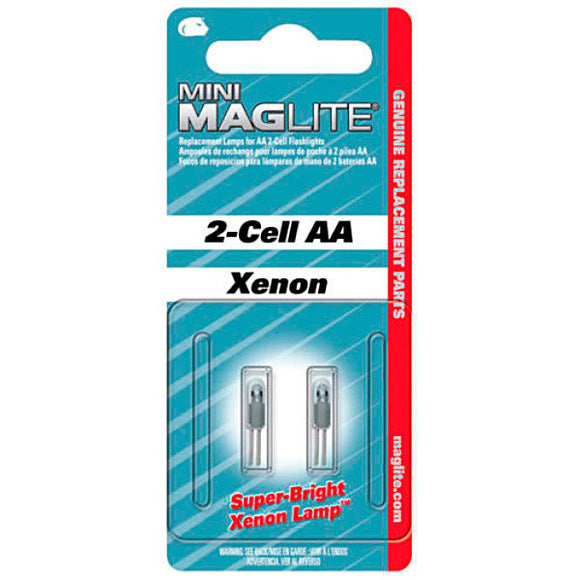 Replacement Bulb for Mini-Maglite 2 Pack