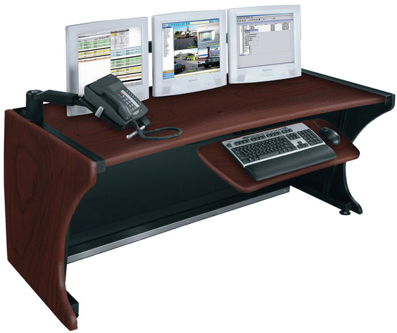 Middle Atlantic LD-6430DC LCD Monitoring Desk - Dark Cherry