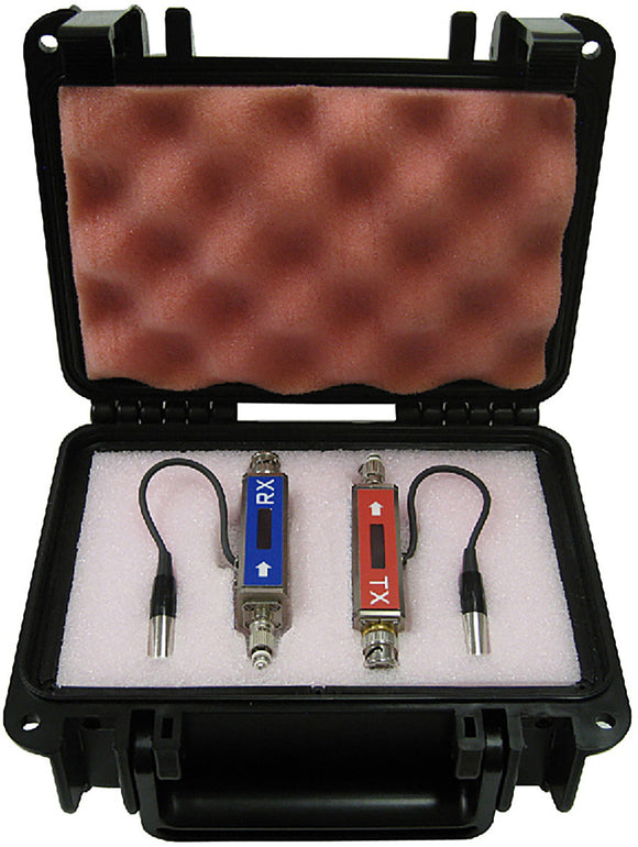 AFP MC2-K-P-2-R-D 3G BNC Female to ST Video Fiber Optic Transmitter-Receiver Kit US Powrr Supply