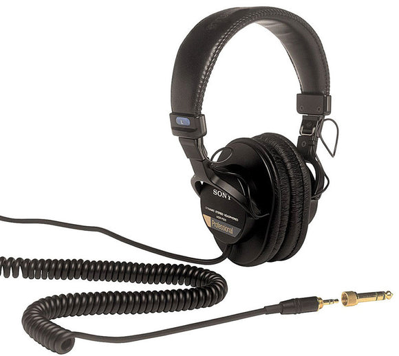 Sony Pro MDR-7506 Large Diaphragm Foldable Headphones