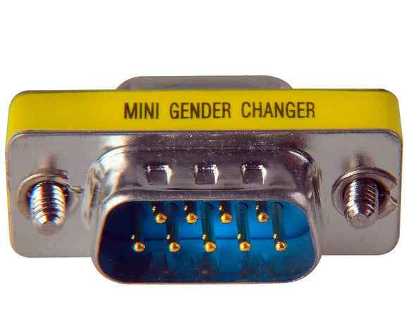 DB-9M/F COMPACT GENDER CHANGER