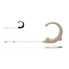 Mogan EAO-BG Standard Omni Earset Microphone - Beige (4 Connnector Options)