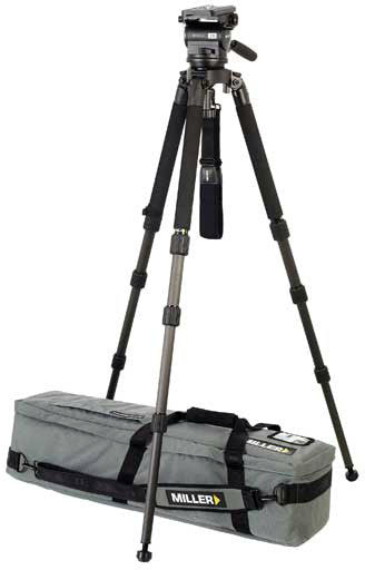 Miller 1793 System Arrow 25 Solo ENG CF w/Solo ENG Carbon Fiber Tripod 1505