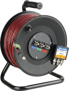 Cable Reel Connect-N-Go Component 1080i Over CAT5 with Belden BL-7987R Zero Skew 500 Foot