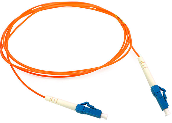 1-Meter 62/125 Fiber Optic Patch Cable Multimode Simplex LC to LC - Orange