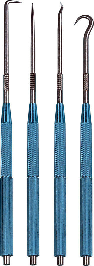 Moody Tools 4-Piece Magnetic Handle Scriber/Pick Set