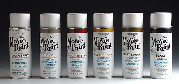 Removable Movie Spray Paint 11oz. - Brown Rust