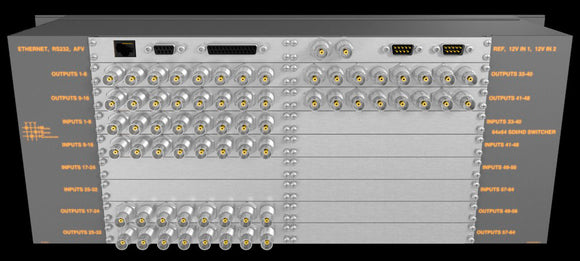 Matrix Switch MSC-4HD1648 16x48 Modular 3G/HD/SD-SDI Video Router
