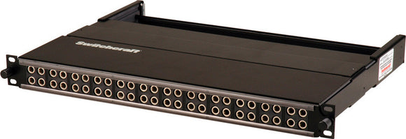 Switchcraft MTPFA48K1NO 48 Jacks 1/4in Longframe Patchbay Normals Out