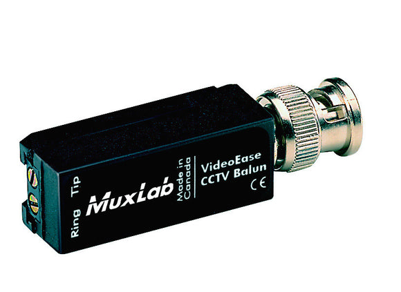 MuxLab 500009 VideoEase CCTV BNC to Screw Terminal Balun