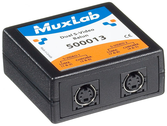 MuxLab 500013 Dual S-Video Balun