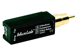 MuxLab 500021 VideoEase Component Single RCA to Screw Terminal Video Balun