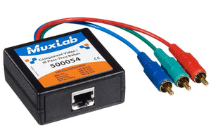 MuxLab 500055 Component Video/IR Pass-Thru Balun F