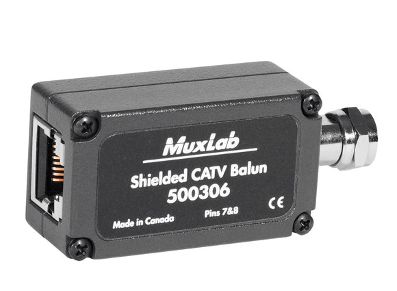 MuxLab 500306 Shielded CATV Balun