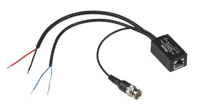 Muxlab 500720-CL HD CCTV Pass-Thru Balun with Cable Leads