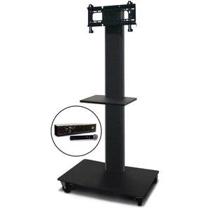 Marvel MVPFS3265DT-H Monitor Stand with Shelf & Hand Microphone