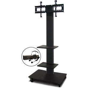 Marvel MVPFS6080DT-2E Monitor Stand with Two Shelves & Earpiece Microphone