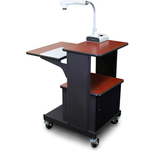 Marvel MVPSA2432CHDT Benchmark Cart with Acrylic Door - Cherry