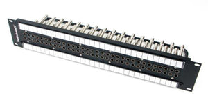 Switchcraft 1RU 2X32 MidSize Video Patchbay Normalled / 75 Ohm Terminated