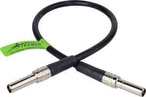 Canare MVPC001FGN 75 Ohm Mid-Size Video Patch Cord 1FT Green