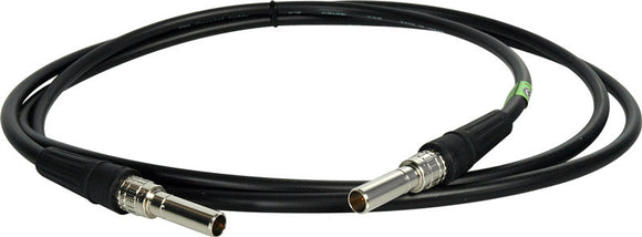 Canare MVPC006FBK 75 Ohm Mid-Size Video Patch Cord 6FT Black