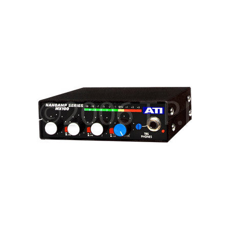 ATI MX100C 3-Input Mono Field Mixer with Limiter and Power Supply