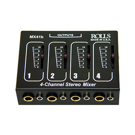 Rolls MX41B Stereo 4-Channel Mixer