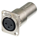 Neutrik NA3FDM D Series 3 Pin XLR-F to XLR-M Feedthrough Panel Mount