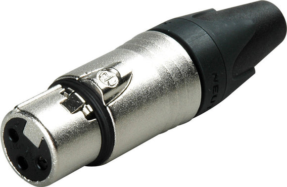 Neutrik NC3FXX 3 Pin Female XLR Nickel/Silver