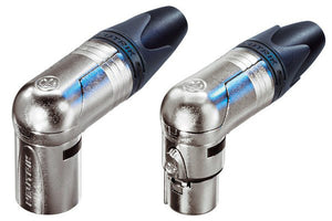 Neutrik NC4MRX 4 Pin XLR RA Male - Nickel/Silver