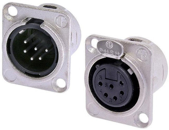 Neutrik NC6FD-L-1 Female XLR Chassis Mount