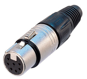 Neurtik NC7FX 7-Pin Female XLR Cable Connector