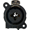 Neutrik NCJ9FI-V Combo 3-Pin XLRF/1/4in w- Switching (Normalling) PCB-V Mount