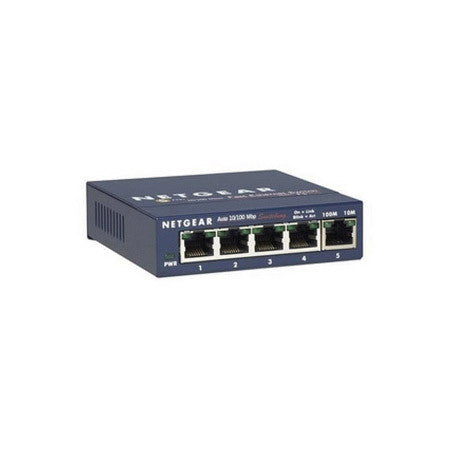 Netgear FS105 Pro Safe 5 Port 10 100 Desktop Ethernet Switch