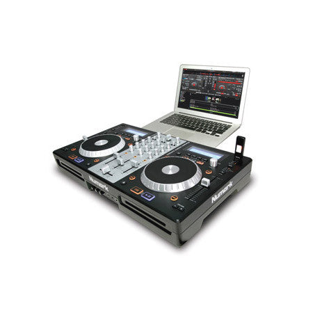 Numark Mixdeck Express Premium DJ Controller with CD and USB Playback