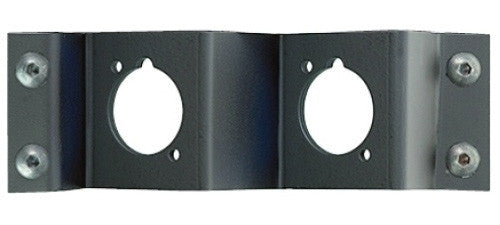 Neutrik NZPFD-2 Z-Panel Frame Plate 2 D-Size Knockouts - No Connectors