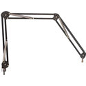 O.C. White 14192-B Deluxe 2-Joint Mic Arm Less Riser - Black