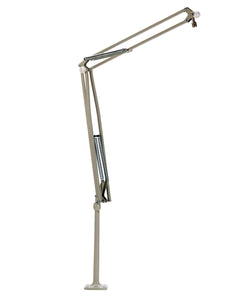 O.C. White Single Mic Jr Arm/Riser-Beige