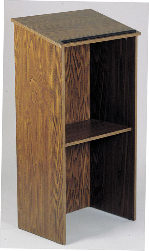 Oklahoma Sound 222 Full Floor Lectern Mahogany