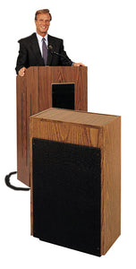 Oklahoma Sound #300 Medium Oak Auxiliary Speaker Cabinet