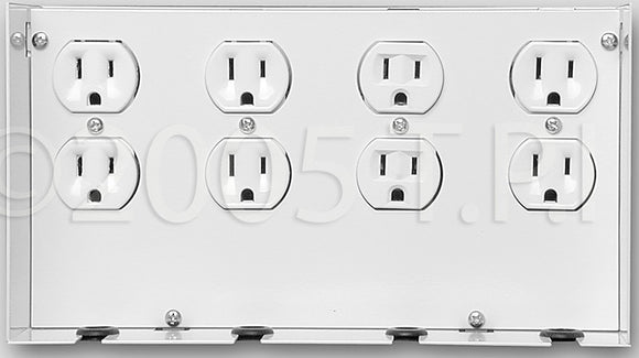 Open House Outlet mounts for grid enclosures - 4 outlets